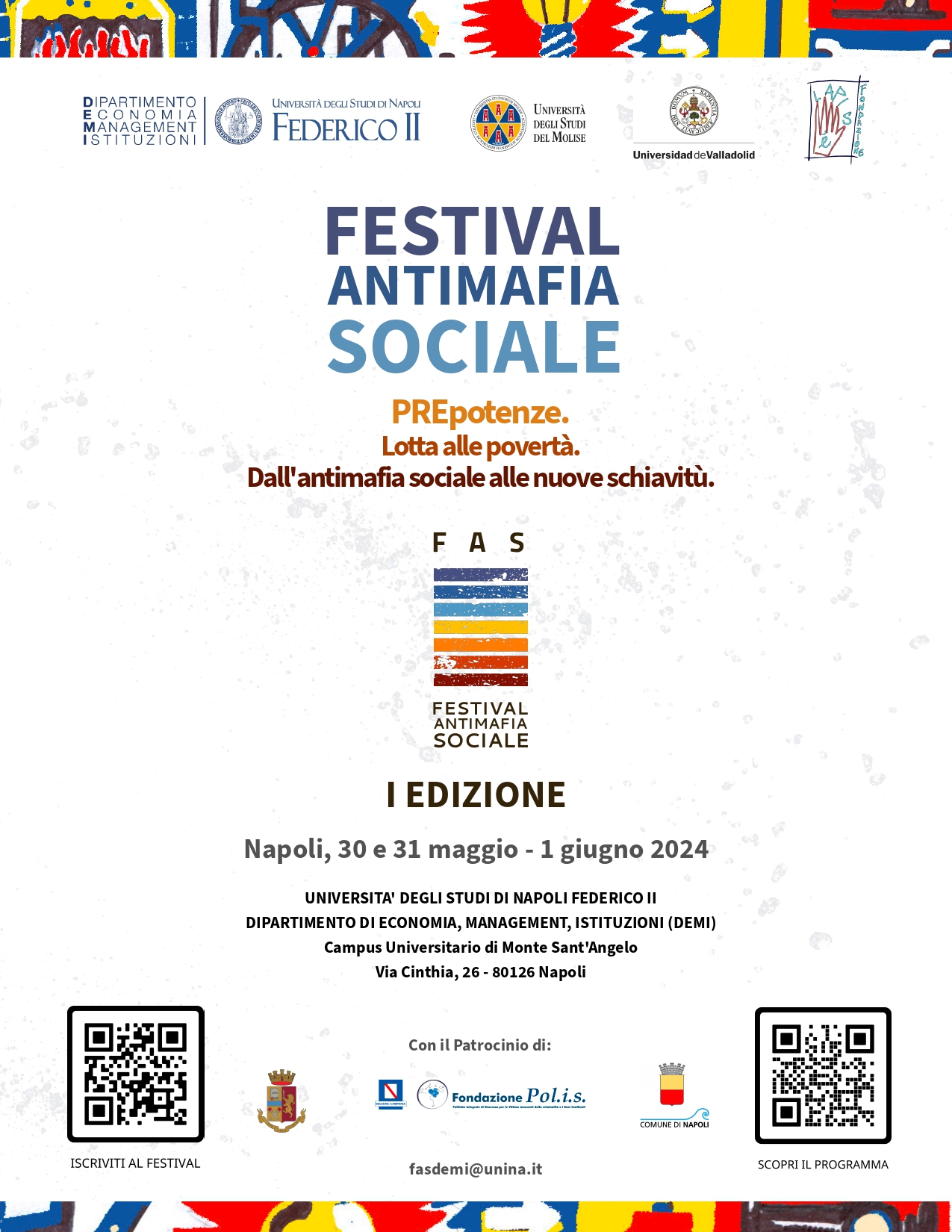 Prima edizione del Festival Antimafia Sociale