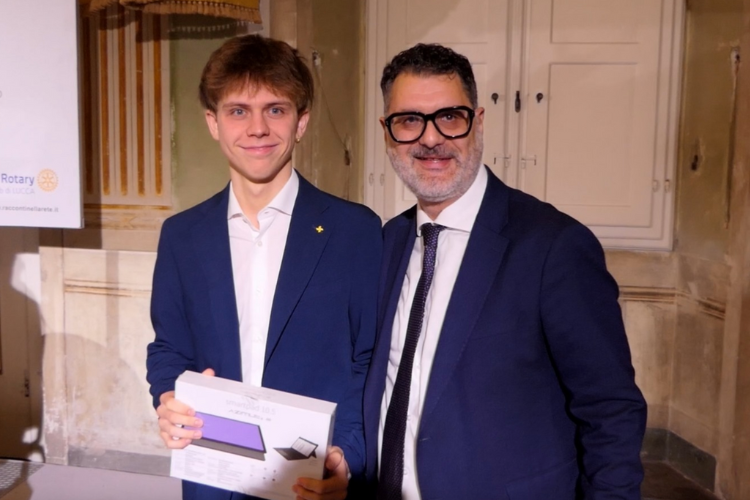 Racconti nella rete: premio Aidr a Simone Colombo, il più giovane vincitore del premio letterario