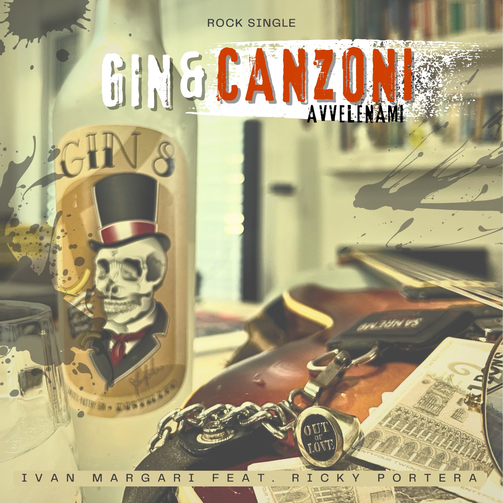 Il singolo di debutto di Ivan Margari  Feat. Ricky Portera – Gin & Canzoni (Avvelenami) è in streaming e in radio