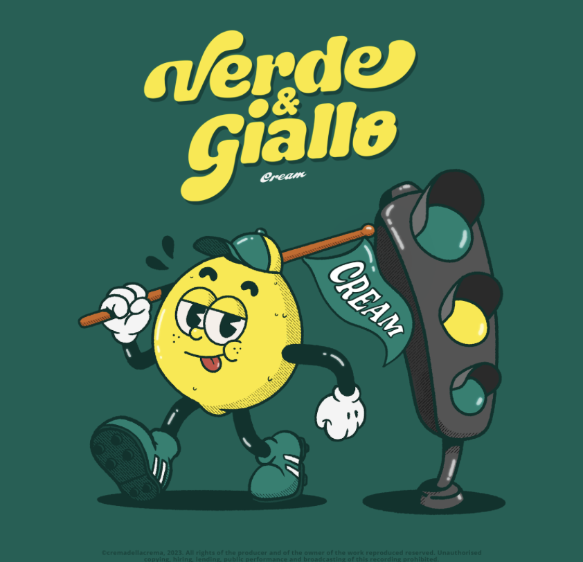 “VERDE & GIALLO”: CREAM CELEBRA IL CALCIO E IL RAP ITALIANO